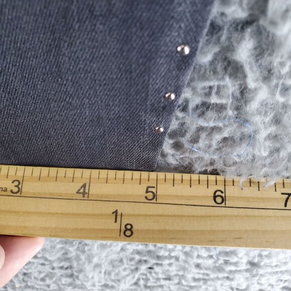 KanCan Jeans Womens 15 Black High Rise Skinny Studded Side Stretch Denim - Picture 8 of 12